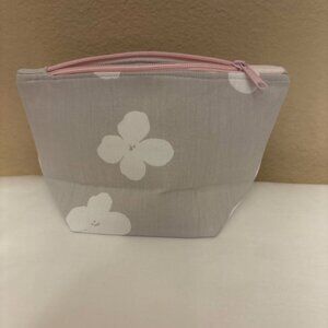 Upcycled Kate Spade Floral Bag: Handmade Zipper Pouch